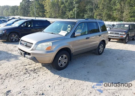 2005 Honda Pilot Ex-L z USA, uszkodzony, nr VIN 5FNYF18595B034003